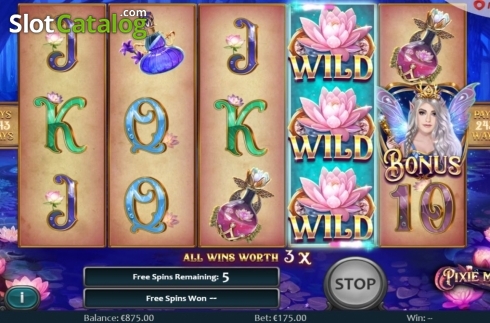 Скрин6. Pixie Magic слот