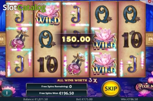 Скрин7. Pixie Magic слот