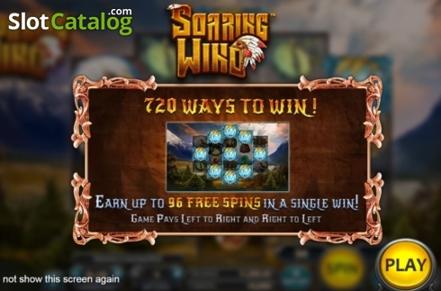 Скрин2. Soaring Wind слот