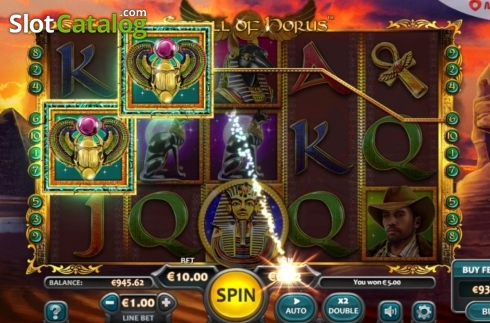 Скрин5. Scroll of Horus слот