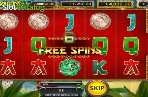 Скрин7. Cardinal Dragons слот