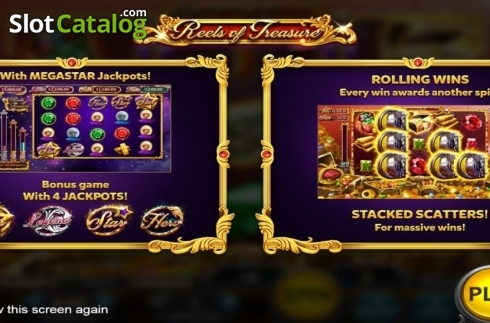 Скрин2. Reels of Treasure слот