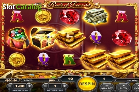 Скрин5. Reels of Treasure слот