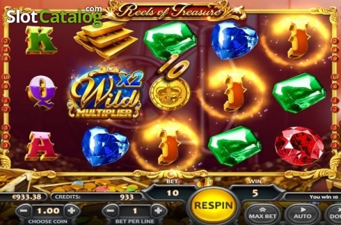 Скрин7. Reels of Treasure слот