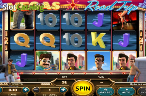 Скрин3. Vegas Road Trip слот