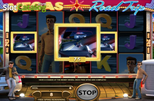 Скрин4. Vegas Road Trip слот