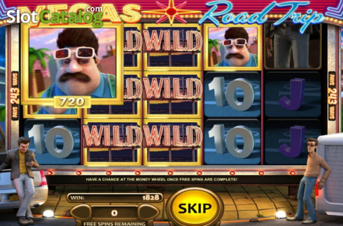 Скрин7. Vegas Road Trip слот