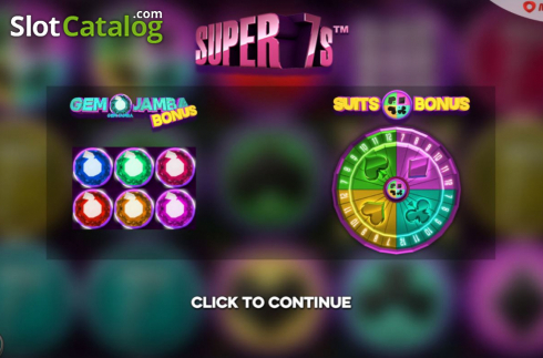 Скрин2. Super 7s (Nucleus Gaming) слот