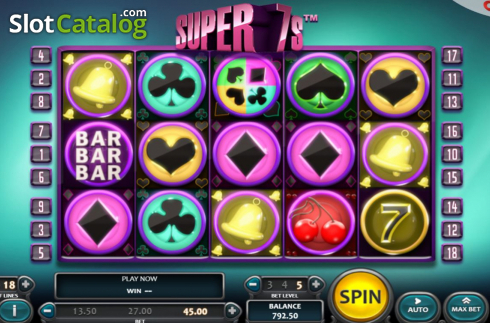 Скрин3. Super 7s (Nucleus Gaming) слот