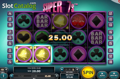 Скрин4. Super 7s (Nucleus Gaming) слот