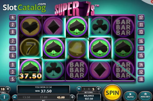Скрин5. Super 7s (Nucleus Gaming) слот
