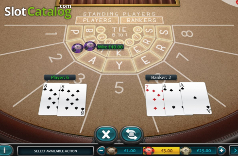 Скрин4. Baccarat (Nucleus Gaming) слот