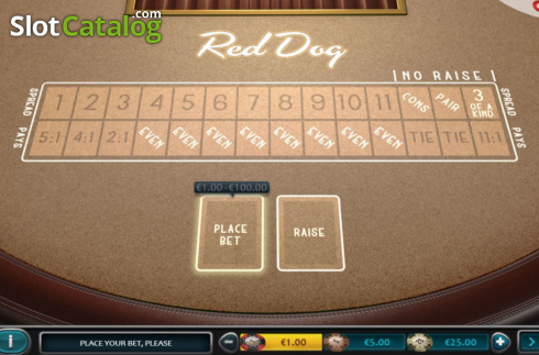Скрин2. Red Dog (Nucleus Gaming) слот