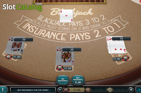 Скрин3. European Blackjack (Nucleus Gaming) слот