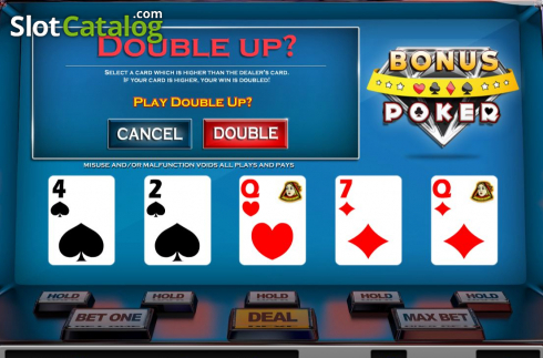 Скрин5. Bonus Poker (Nucleus Gaming) слот