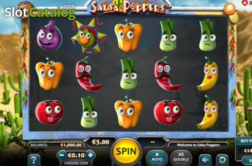 Скрин3. Salsa Poppers слот
