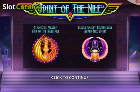 Скрин2. Spirit Of The Nile слот