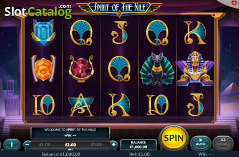 Скрин3. Spirit Of The Nile слот