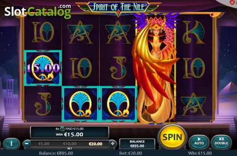 Скрин4. Spirit Of The Nile слот