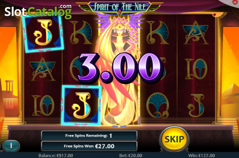 Скрин7. Spirit Of The Nile слот