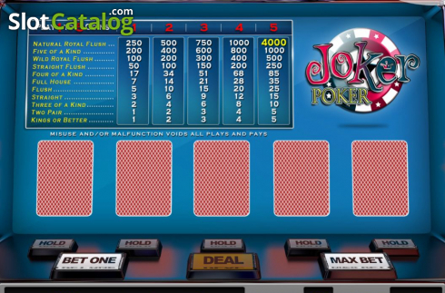 Скрин2. Joker Poker (Nucleus Gaming) слот