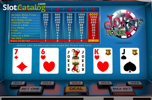 Скрин5. Joker Poker (Nucleus Gaming) слот