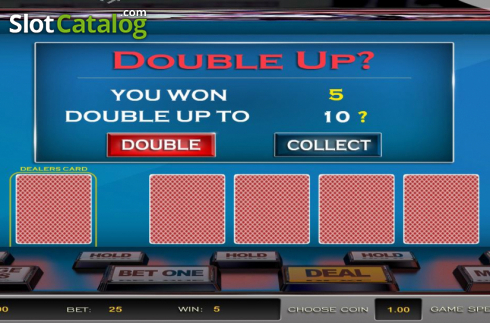 Скрин7. Double Bonus Poker (Nucleus Gaming) слот