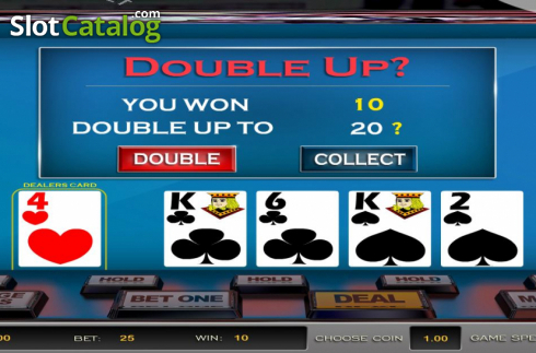 Скрин9. Double Bonus Poker (Nucleus Gaming) слот