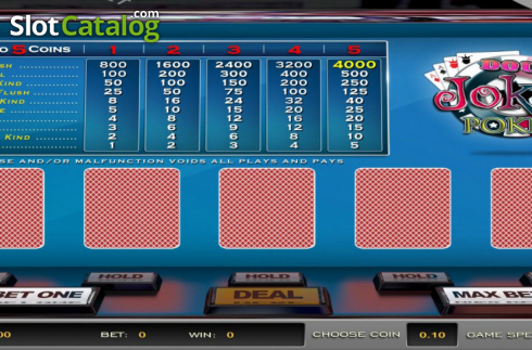 Скрин2. Double Joker Poker (Nucleus Gaming) слот