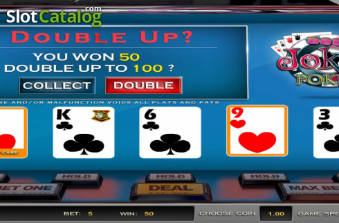 Скрин6. Double Joker Poker (Nucleus Gaming) слот