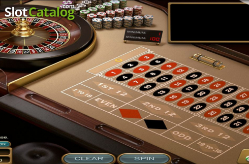 Скрин2. European Roulette (Nucleus Gaming) слот