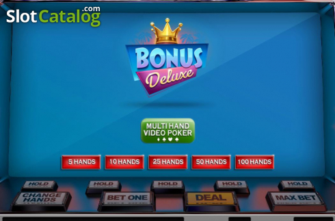Скрин2. Bonus Deluxe Poker MH (Nucleus Gaming) слот