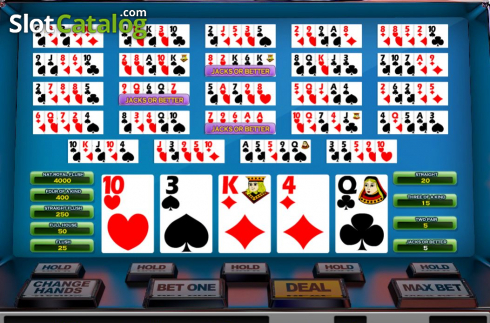 Скрин4. Bonus Deluxe Poker MH (Nucleus Gaming) слот
