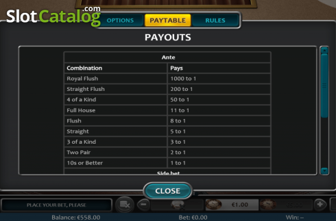 Скрин6. Ride'm Poker (Nucleus Gaming) слот
