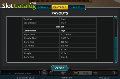 Скрин7. Ride'm Poker (Nucleus Gaming) слот