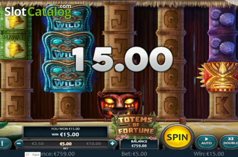 Скрин3. Totems of Fortune слот