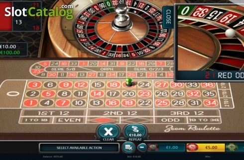 Скрин4. Zoom Roulette (Nucleus Gaming) слот