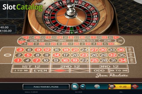 Скрин2. Zoom Roulette (Nucleus Gaming) слот