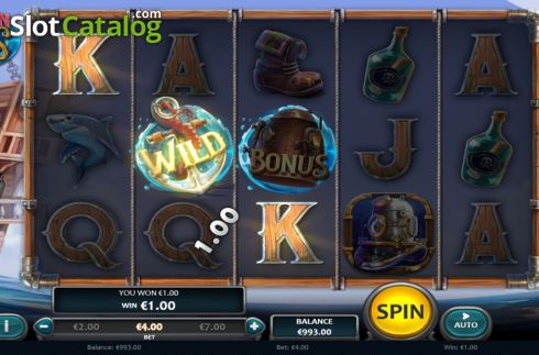 Скрин3. Kraken Deep Wins слот