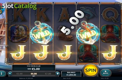 Скрин5. Kraken Deep Wins слот