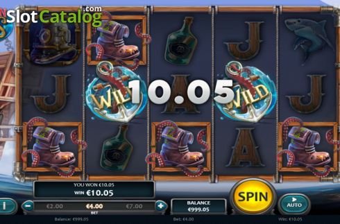 Скрин4. Kraken Deep Wins слот