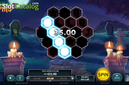 Скрин3. Spooktacular Spins слот