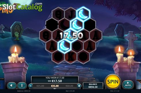 Скрин4. Spooktacular Spins слот