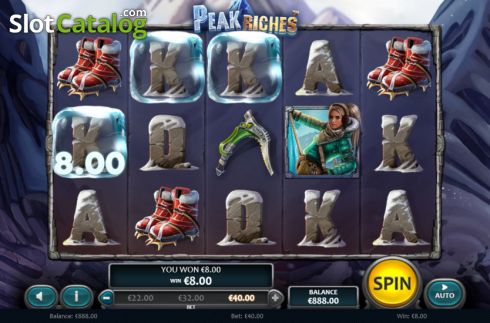 Скрин3. Peak Riches слот
