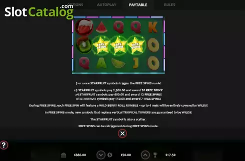 Скрин7. Tropical Splash слот