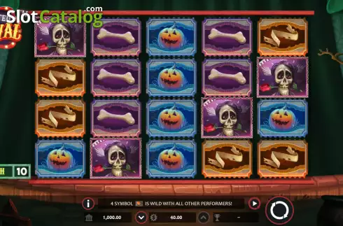 Скрин2. The Haunted Carnival слот