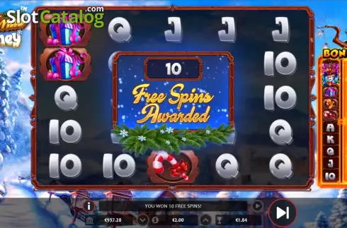 Скрин8. Christmas Journey слот