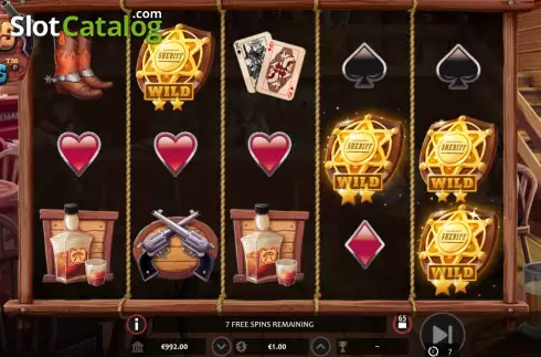 Скрин8. Bandits and Bounties слот