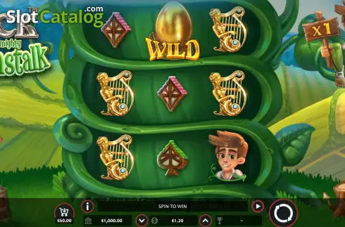 Скрин2. Jack And The Mighty Beanstalk слот