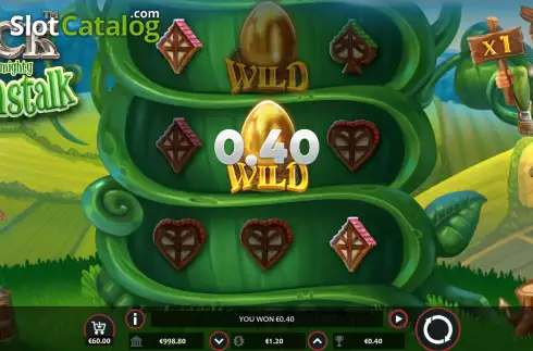Скрин3. Jack And The Mighty Beanstalk слот